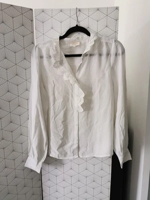 Chemise Chlo blanche sezane - Photo 1/4