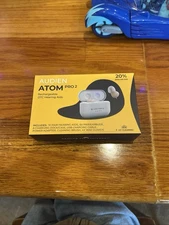 audien atom pro 2 hearing aid new Open Box 