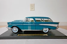Yat Ming 92088  1957 Chevrolet Nomad Teal Road Tough  1:18 Scale