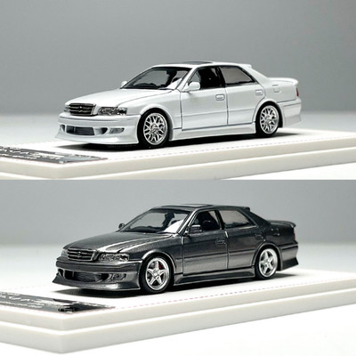 Model 1 &FH 1/64 Scale Toyota Chaser JZX100 MK6 Diecast Alloy Model Car 2 Colors