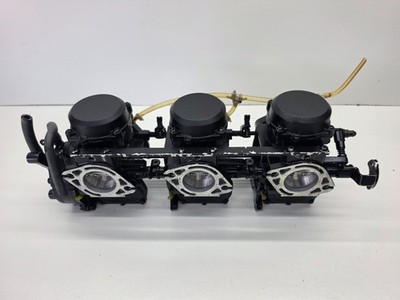 2000 Kawasaki Zxi Stx900 Keihin Triple Carburetor Cv Carb Rack 15003-3732
