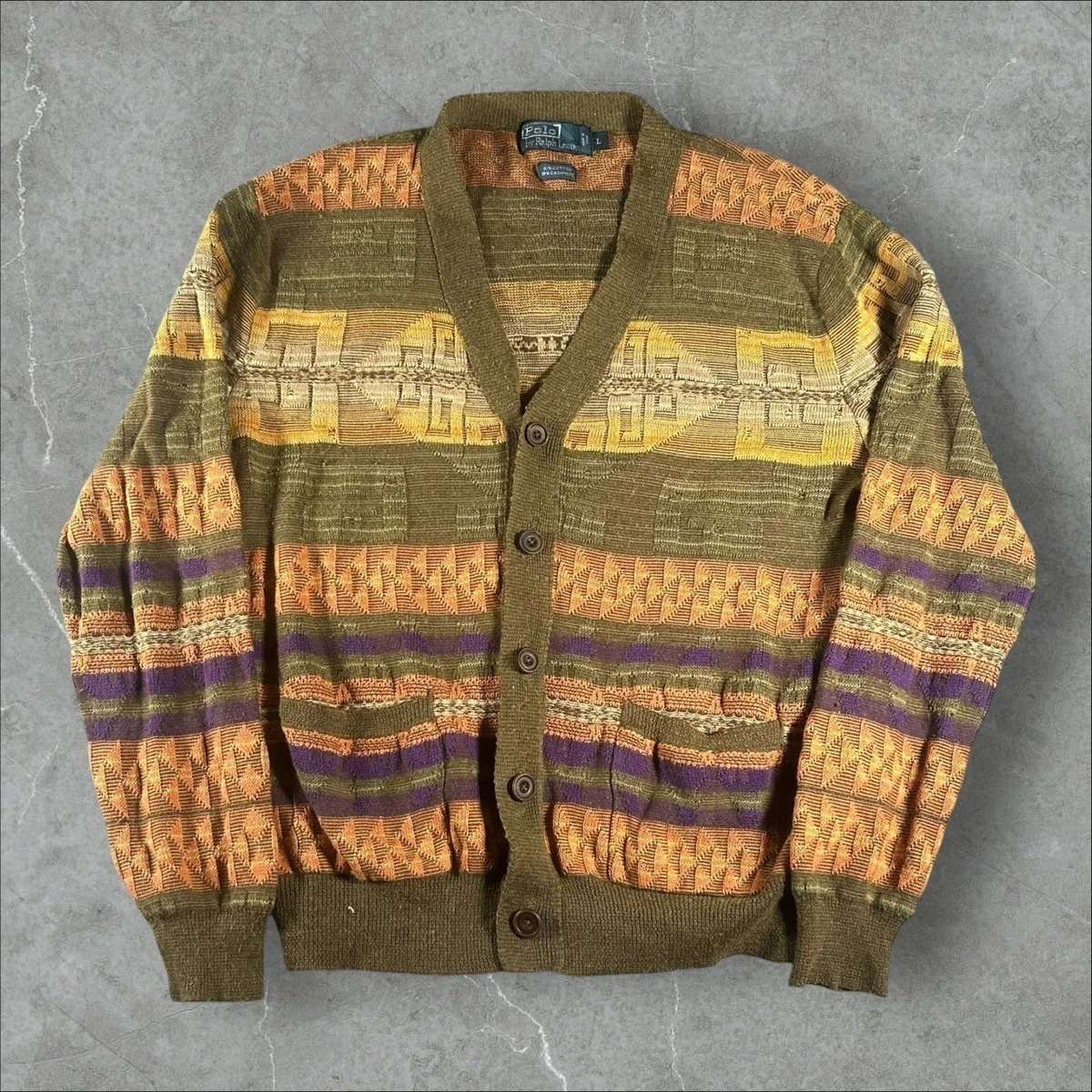 Polo Ralph Lauren Multi-Color Vintage Sweaters for Men for sale | eBay