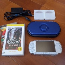 Console Sony PSP-3000 blanche testée 32 Go sans région ensemble Japon