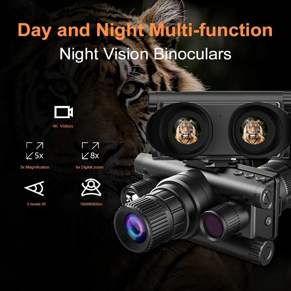 Z9157 Digital Infrared Night Vision Goggles 4K Helmet-Mounted Single-Tube NVG