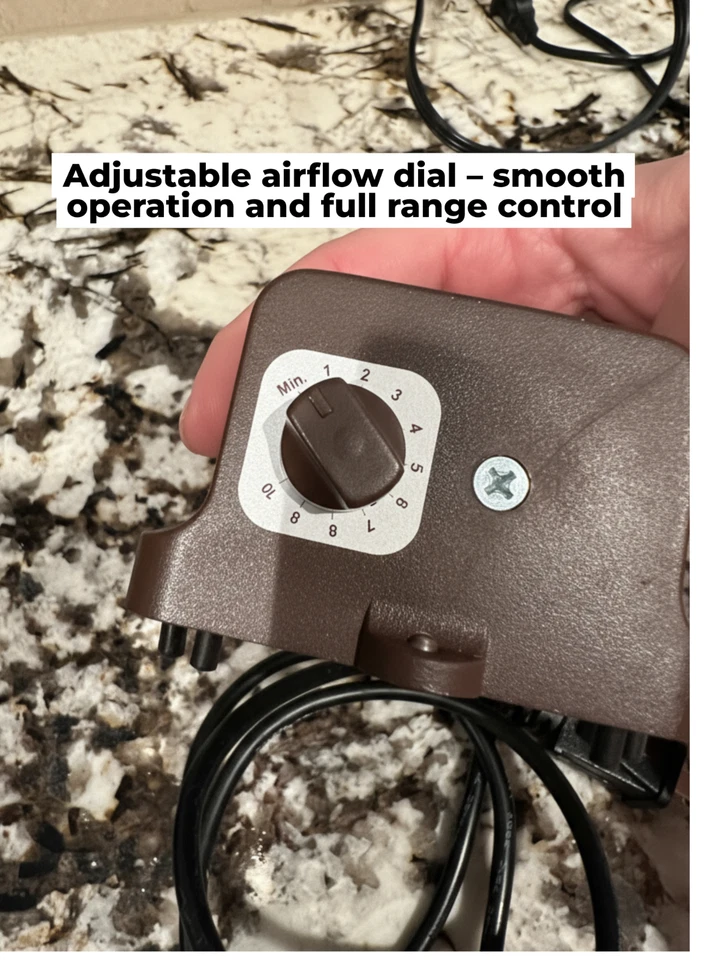 Bomba de aire vintage Coralife Luft hecha en EE. UU. bomba de aire de acuario de alta presión 7 PSI Foto 2 de 4