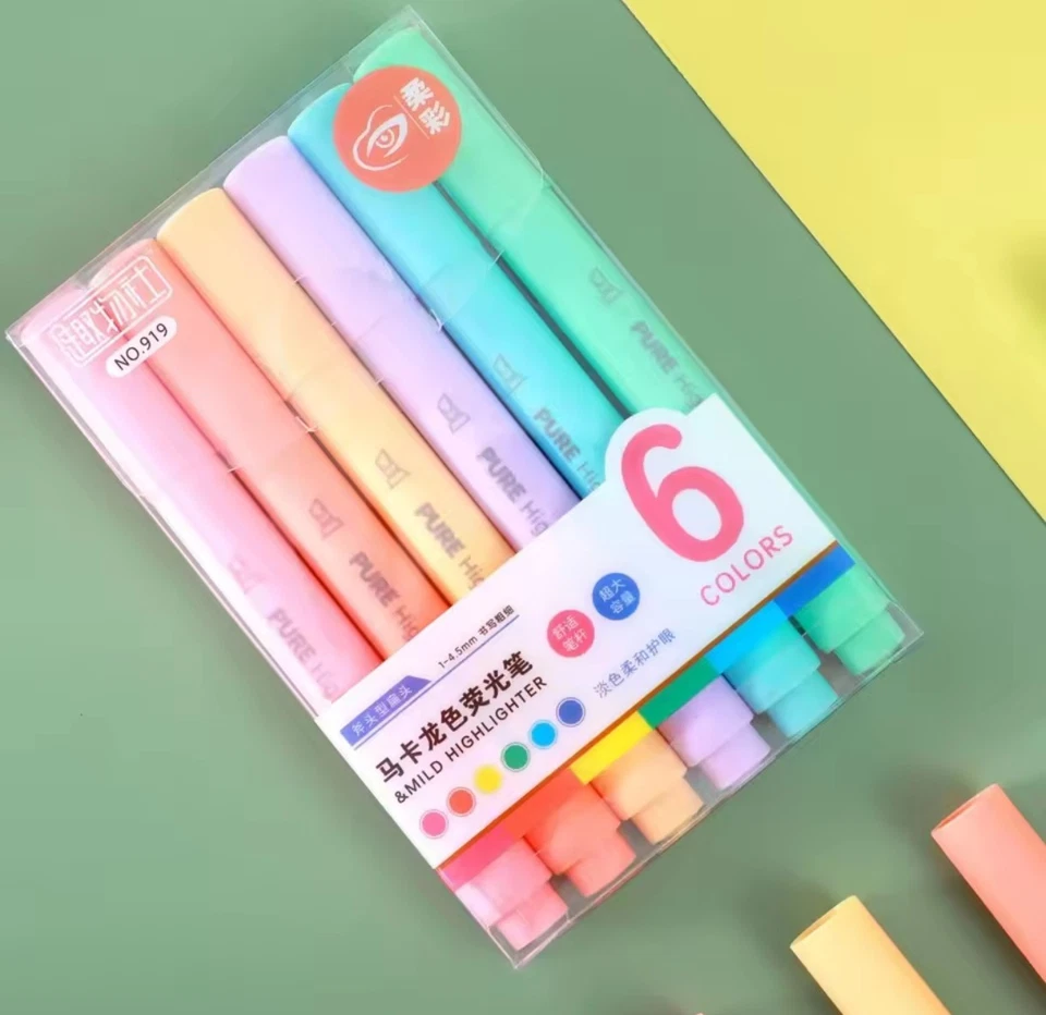 6X highlighter Set - Bild 4 von 4