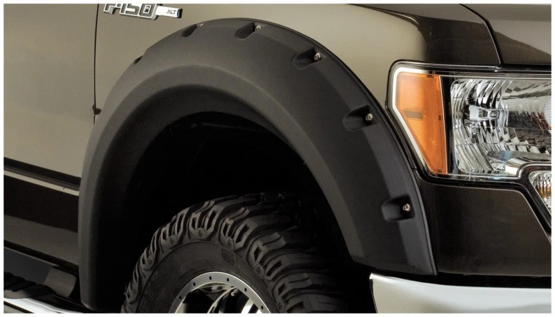 Bushwacker Fits 09-14 Ford F-150 Max Pocket Style Fender Flares 4pc - Black - Изображение 2 из 4