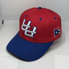 Puerto Rico PR Upside Down Hat 3D Embroidery And Flag - Belt Buckle Baseball Cap