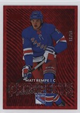 2024-25 Skybox Metal Universe Star Rubies 18/50 Matt Rempe #PP-42 Rookie RC