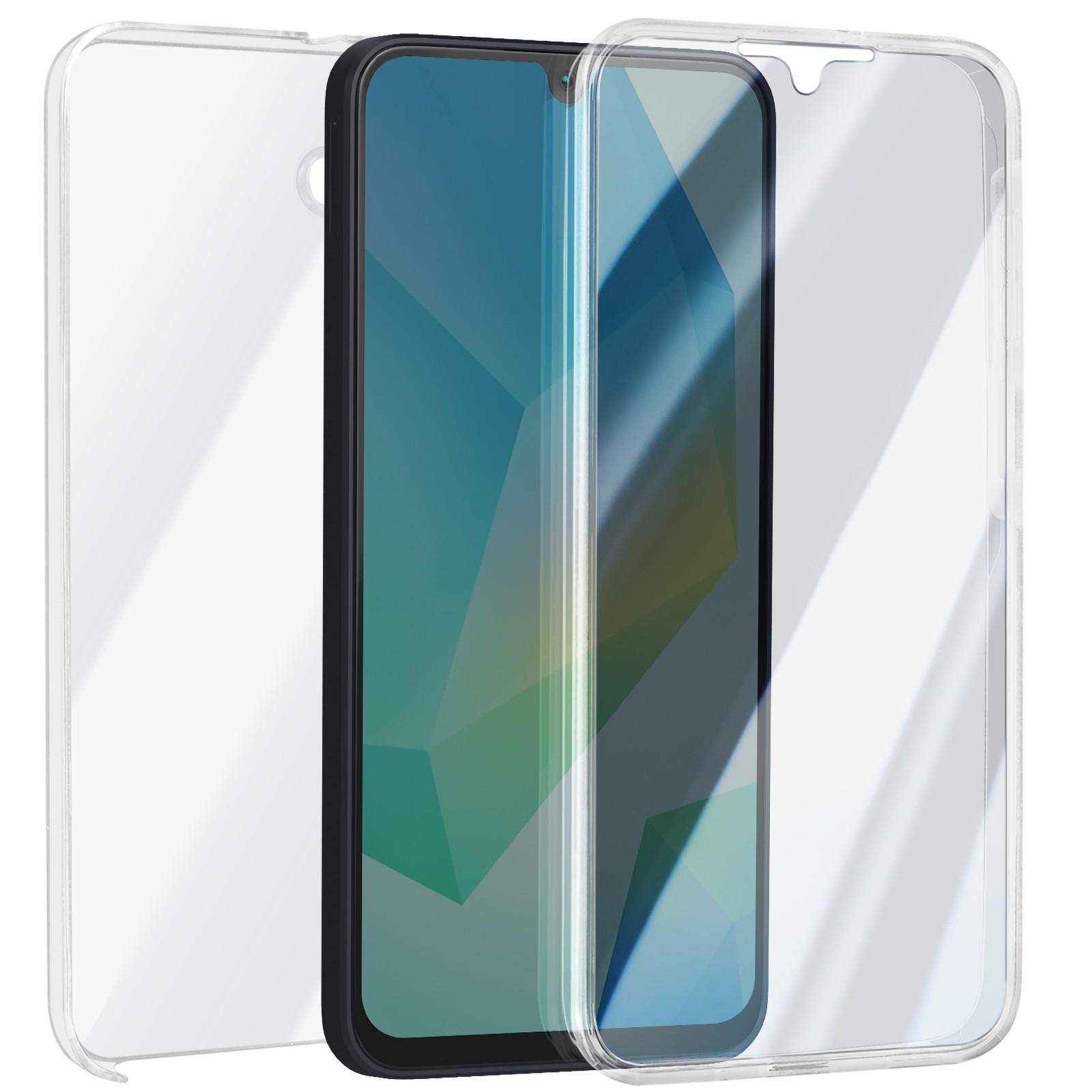 Coque intégrale A16 tactile antichoc protégeant l'objectif des rayures sur la table - 2