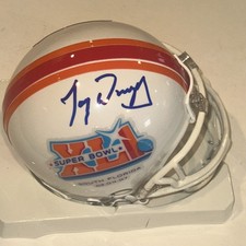 TONY DUNGY (Colts) Signed SUPER BOWL XLI VSR4 Mini-helmet Beckett (BAS)
