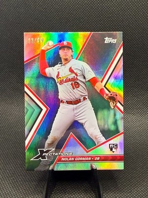 2023 Topps Xpectations - Nolan Gorman #4 /99 (RC)