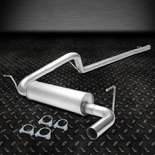 FOR 2007-2011 JEEP WRANGLER UNLIMITED 4-DOOR 2.5" MUFFLER CATBACK EXHAUST SYSTEM