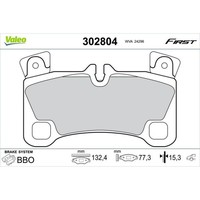 Valeo BremsbelÄGe Satz Hinten Passend FüR Audi Q7 Porsche Cayenne Vw Touareg