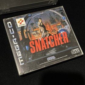 Snatcher (1994) Konami Mega CD Complete With Protective Case - Rare, Retro