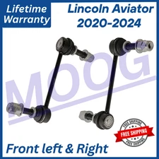 MOOG OEM Front Sway Bar Links For 2020-2024 Lincoln Aviator, Lifetime Warranty