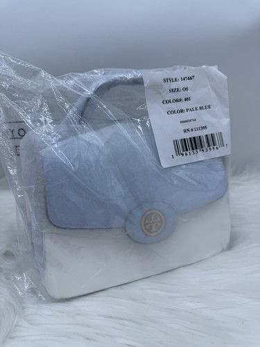 AUTÉNTICO NUEVO CON ETIQUETAS Bolso de Hombro Tory Burch Robinson Logo Spazzolato SM Asa Superior🌹Nuevo🌹 - Imagen 7 de 18