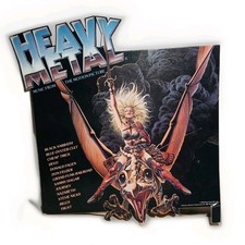 HEAVY METAL Music From Motion Picture ORIGINAL Store Display 1981 RARE