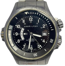 HAMILTON Khaki Navy GMT H776151 Automatic Men's Watch from JP