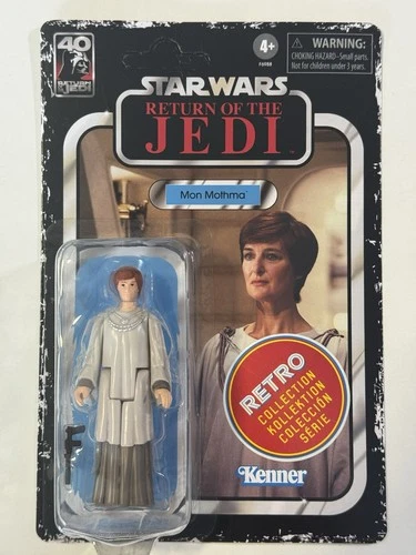 Mon Mothma Retro Collection Action Figure, Kenner, ROTJ Card. Unpunched,