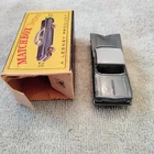 Vintage Matchbox #57 1959 Chevrolet Impala Blue Chevy With Fair Box