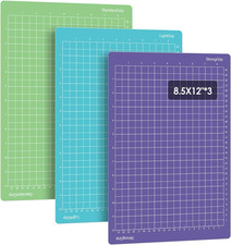 3 Pack Cutting Mats for Cricut Joy Xtra, 8.5X12 Inch, Standard/Light/Strong Grip