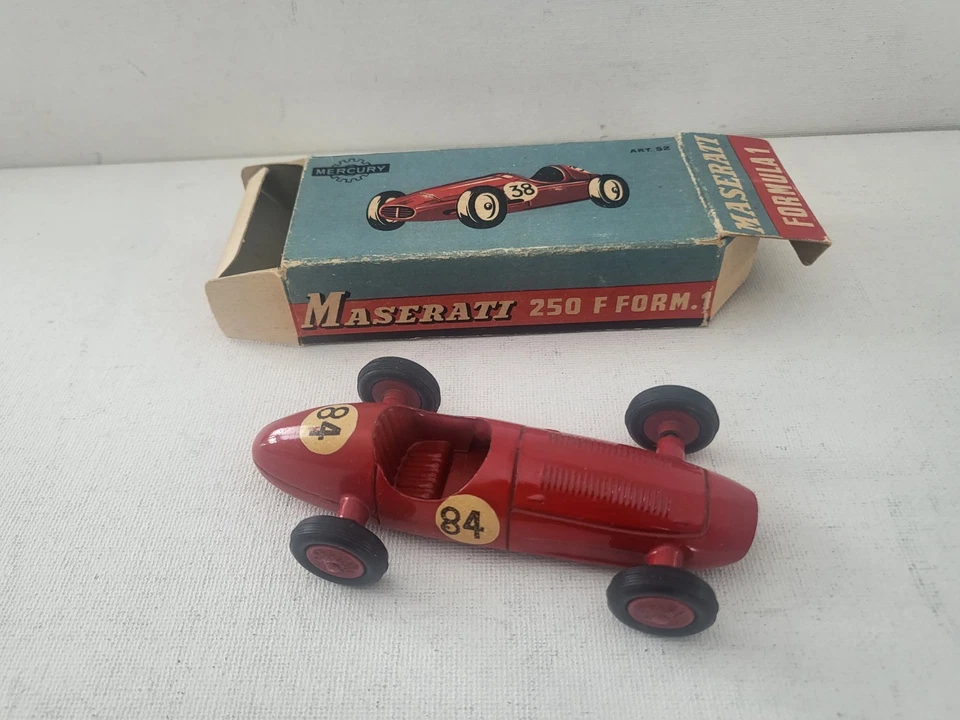 Rare Maserati F1 No 52 Racing Car by Mercury Italy 1960s - Image 2 of 4