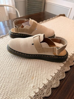 Dr. Martens Jorge II Suede & Leather Slingback Mules Shoes  display picture 2