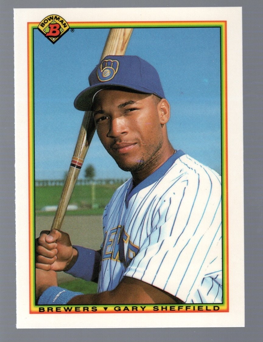 Gary Sheffield 1990 Bowman Tiffany #391