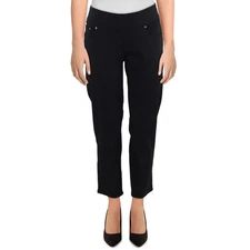 Jag Jeans Womens Black Stretch  Jeggings Petites 14P BHFO 0382