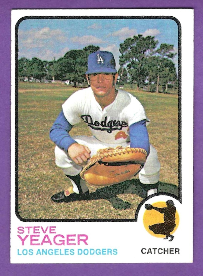 1973 Topps - #69  Steve Yeager - Los Angeles Dodgers - ExMt