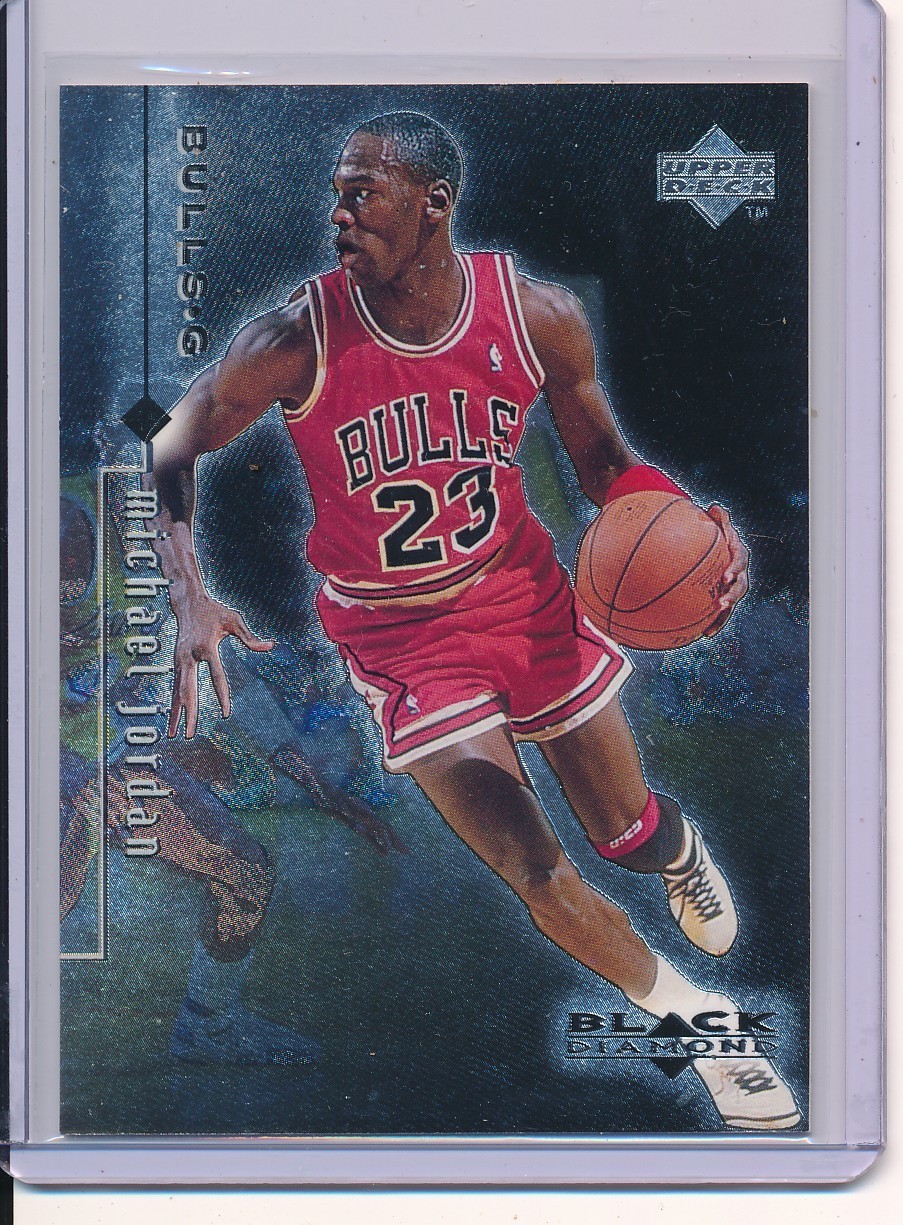 1998-99 - Upper Deck - Black Diamond- Card #3 - Michael Jordan - Chicago Bulls
