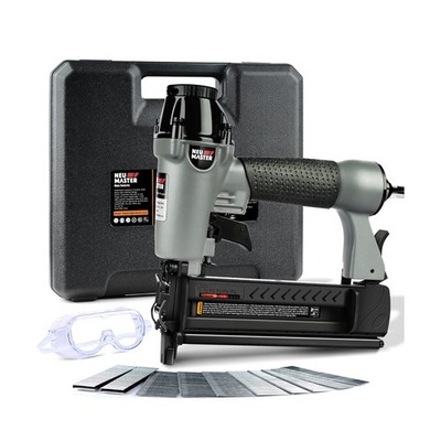NEU Master Pneumatic Brad Nailer, 2 in 1 Nail Gun Staple Gun Fires 18 Gauge 2...