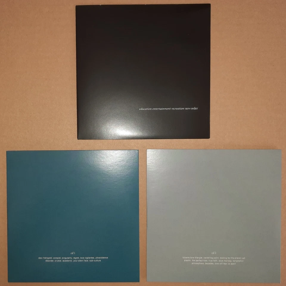 NEW ORDER - EDUCATION ENTERTAINMENT RECREATION / 2xCD / 2021 / LIVE LONDON 2018 - Bild 3 von 4
