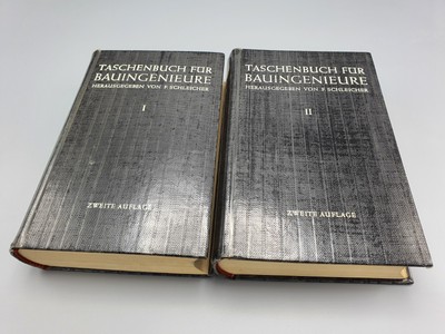 F. Schleicher - Taschenbuch für Bauingenieure - Band I + II - 2. Auflage 1955
