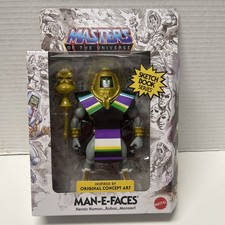 Masters of the Universe Origins Sketchbook Concept Art Man-E-Faces Unpunched New