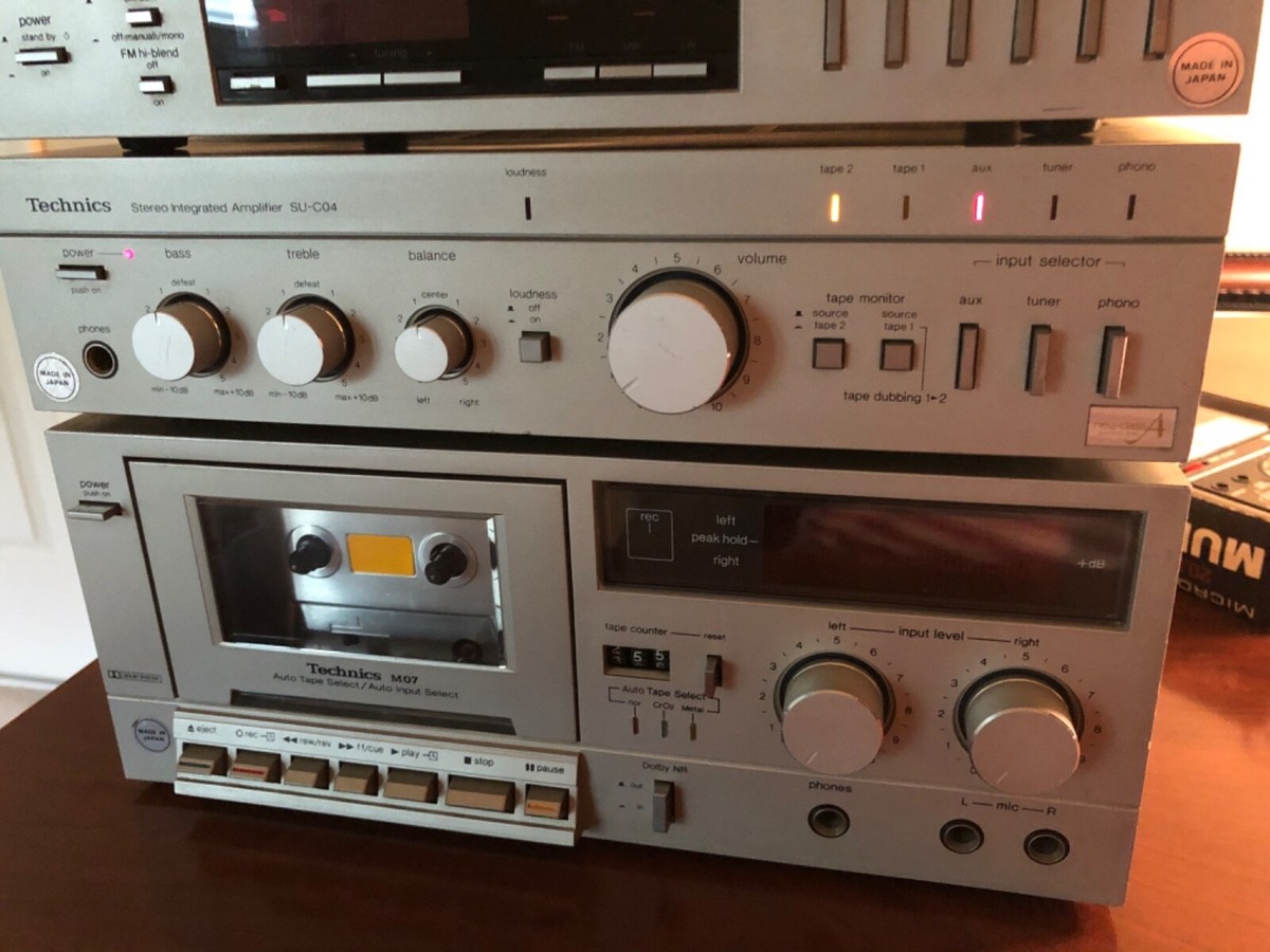 Technics SU-C03/ST-C01/M07 セット Technics SU-C03/ST-C01/M07 セット Technics SU-C03 1980'S