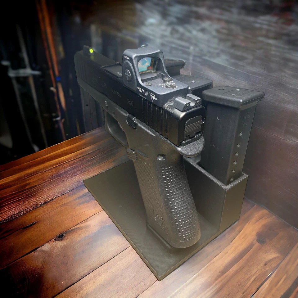 Soporte para pistola Glock 43X 43X MOS G48 G48 MOS con 3 portadores MAG integrados Foto 4 de 4