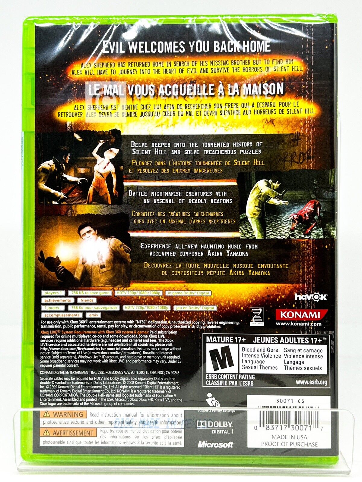 Silent Hill Homecoming - Jogo Para X box 360 (LT 3.0 RGH/LT) Midia Fisica -  Escorrega o Preço