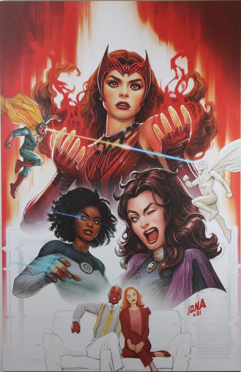 SCARLET WITCH WANDAVISION ART PRINT by DAVID NAKAYAMA - 11