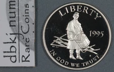 1995 S Civil War Battlefield Commemorative Half Dollar 50¢ - Proof