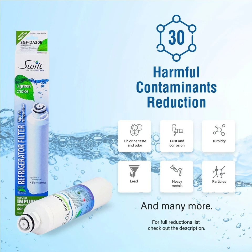 Replacement Samsung DA29-00020B DA29-00020A Refrigerator Water Filter SGF-DA20B - Image 4 of 4
