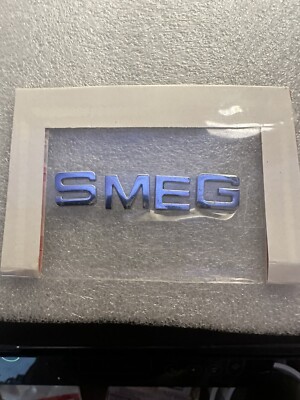 SMEG 3D gebraucht 4 Chrom Buchstaben Wasserkocher KLF03-KLF04 Original Ersatzteile.