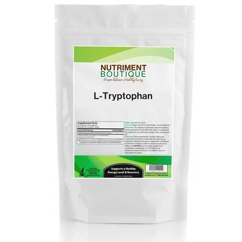 L-Tryptophan 1000mg Bulk 50 servings 50 gram Bag