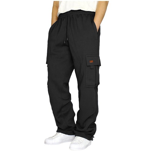 Mens Joggers with Pockets Sweatpants, Men's Casual Cargo Pants Hiking Pants - Picture 10 of 16