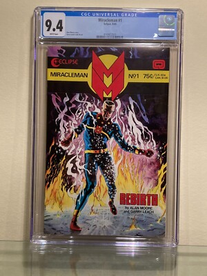Miracleman 1 (1985) - Eclipse Comics - CGC 9.4 NM