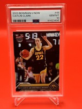 2023 Caitlin Clark ROOKIE Bowman U Now #48 PSA 10 Perfect Card! 🔥🔥
