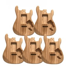5 Pcs DIY Guitar Barrel Polished Maple Body for ST Style Electric Guitar L3U3