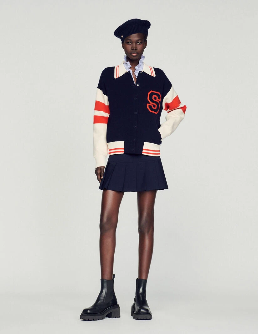Sandro Varsity coatigan FR 36 US S