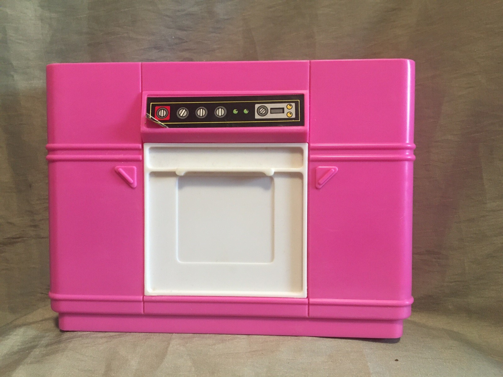 Barbie Kitchen Playset 1990 Set With Mixed Lot Of Food